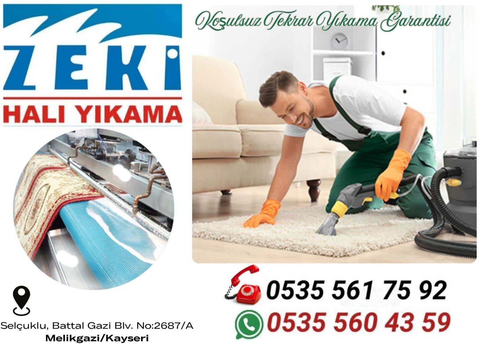 Melikgazi Halı Yıkama